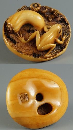 ♥根付け　アイヌ　人物　根付　骨董品 根付海外事情～ZACKEオークション結果より♪♪～ | 根付道<Netsuke Road>