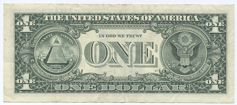 アメリカドル紙幣