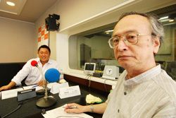 「マット安川のずばり勝負」ゲスト：宮崎正弘／前田せいめい撮影