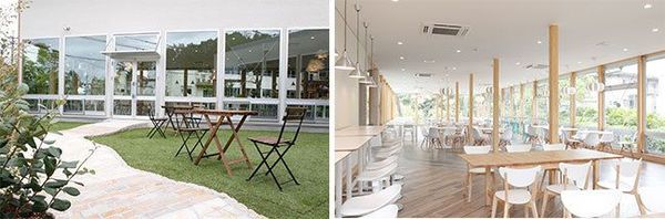 写真:益田ドライビングスクール内にあるカフェレストラン『JIRO'S DELI』