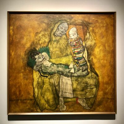 クリムトが認めた夭折の天才、エゴン・シーレの名作、自画像が日本上陸