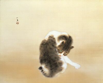 猫の絵画 ネコの絵画が1億円超で落札!! 一般庶民には想像もつかないほどセレブな