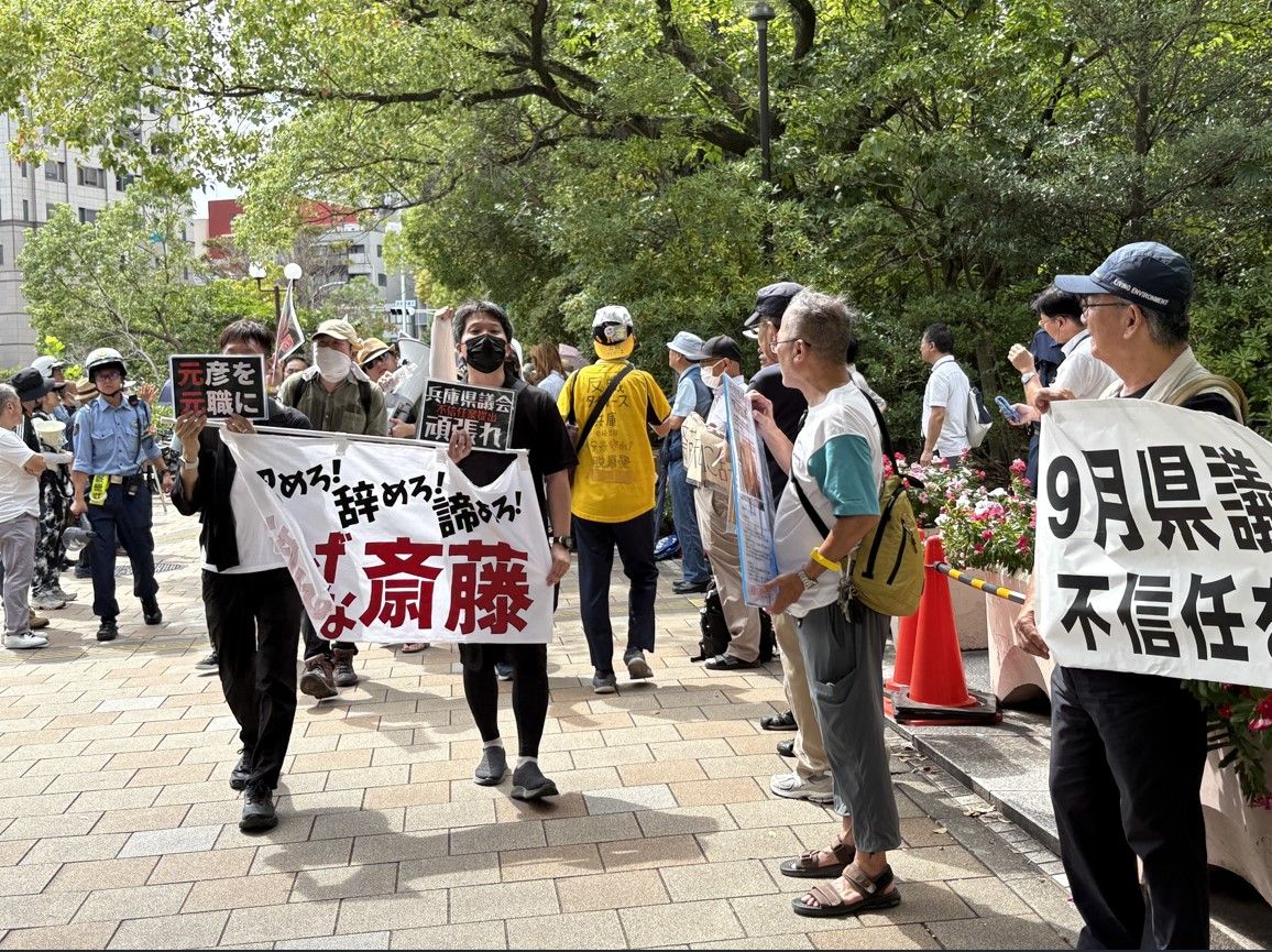 写真ギャラリー1枚め|【兵庫県知事選から1年】斎藤元彦知事の「質問に 写真ギャラリー1枚め|【兵庫県知事選から1年】斎藤元彦知事の「質問に