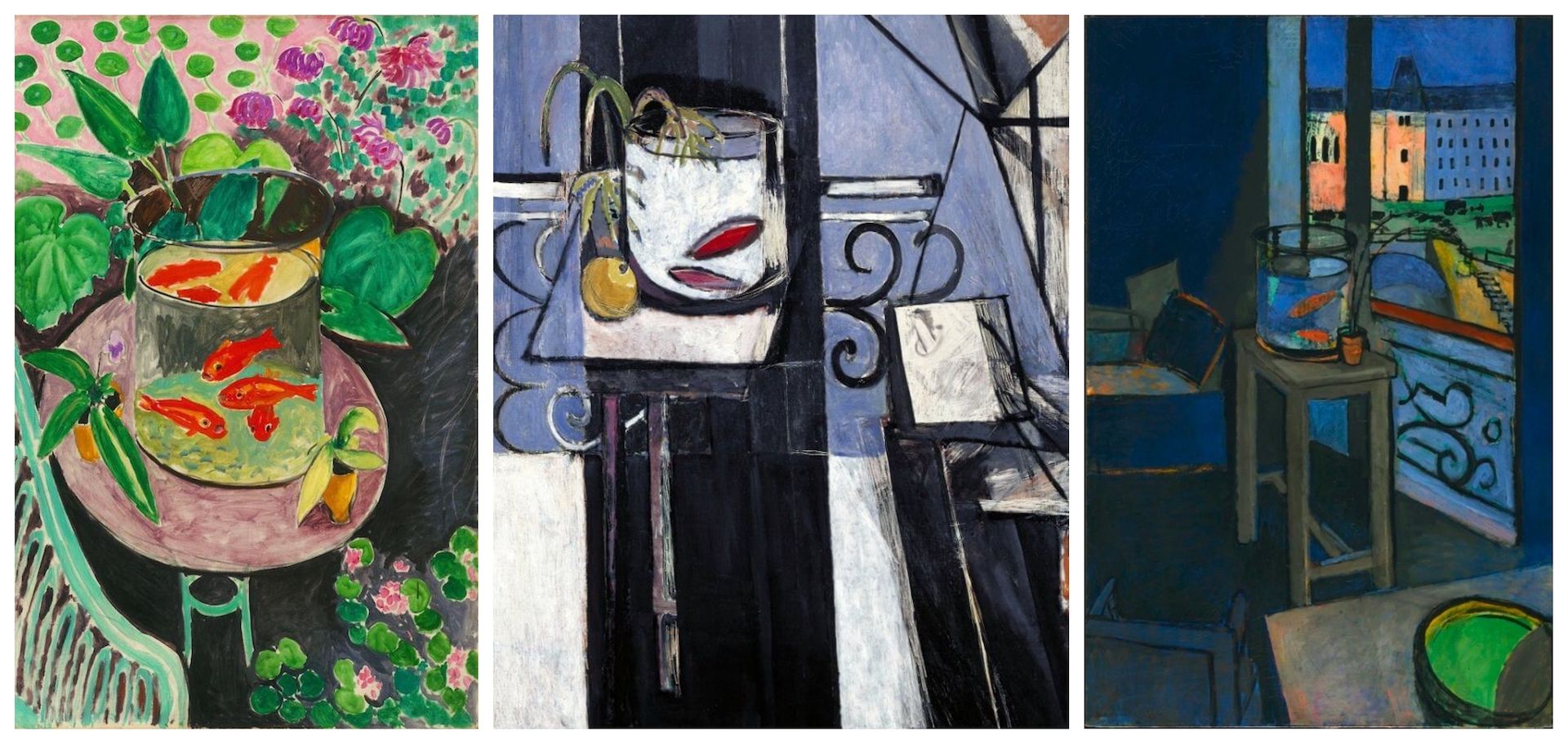 写真ギャラリー1枚め｜金魚鉢、窓、室内、家族、ヌード…マティスの