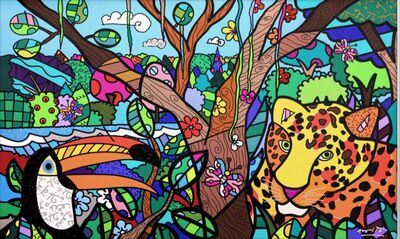 SAKE HUNDREDがアーティスト ロメロ・ブリットとのコラボレーションで