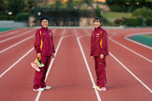 全日本大学女子駅伝7連覇の名城大、ナイキ着用の超強豪校が語る、強さの理由 「ナイキ メディアキャンプ」に名城大の米田監督、米澤選手、谷本選手が登場 |  JBpress autograph