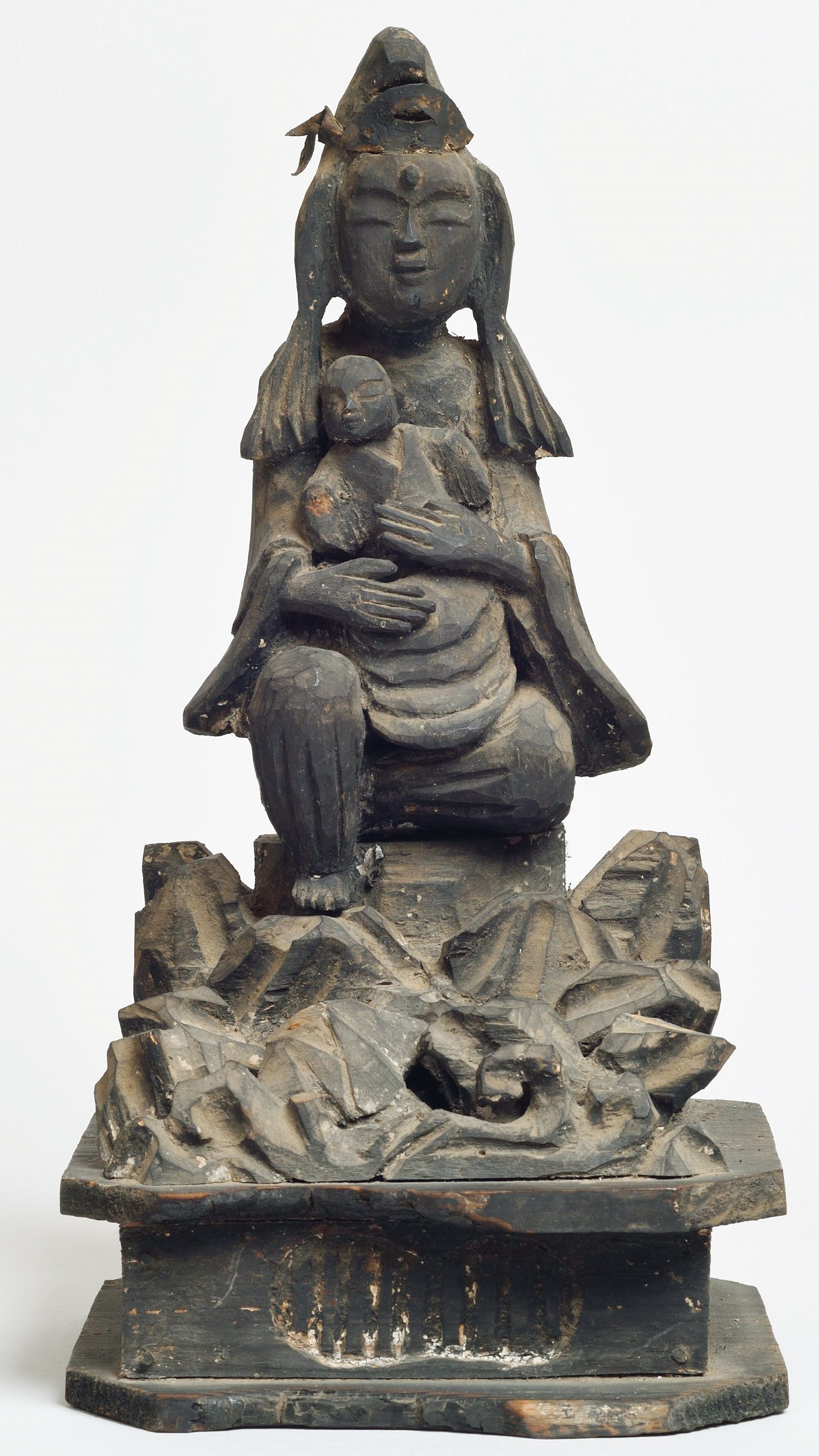 仏像 仏像 真言宗 大日如来 楠製 雲流飛天光背 八角台座 | 仏壇大はし 奈良