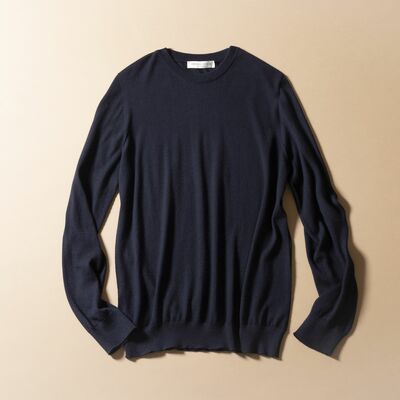 定番名品シリーズ】万能にして洒落感も兼備する「ハイゲージニット