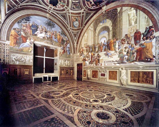 ミケランジェロを超える偉業、ラファエロが制作した宮殿「署名の間 