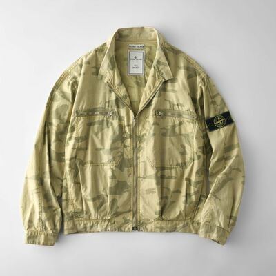 90s STONE  ウールジャケット/グリーンエッジ ヴィンテージ 90s STONE ISLAND ウールジャケット/グリーンエッジ ヴィンテージ 希少