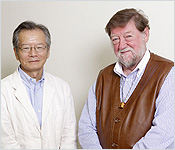 C.W.ニコル氏＆田下社長