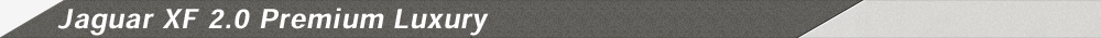 Jaguar XF 2.0 Premium Luxury