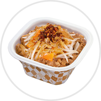 担々もやし牛丼