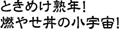 ときめけ熟年！燃やせ丼の小宇宙！
